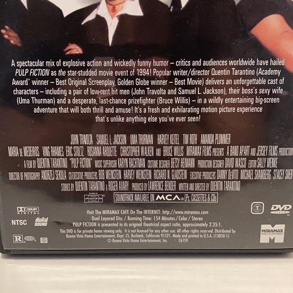 🛍️ Pulp Fiction dvd - Picture 4 of 4